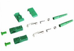  made in china  SC/APC fiber connector singlemode with 3.0mm boot Duplex  factory