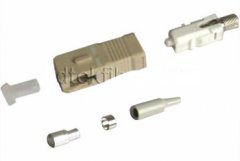 SC conector de fibra multimod SC conector de fibra multimodo con arranque 0.9mm - Conectores de Fibra Óptica Los fabricantes chinos 